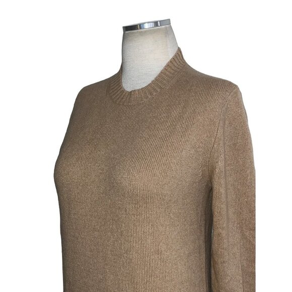 Everlane Unisex The Everyone Cashmere Crew Sweater in Light Camel XXSmall Unisex - Picture 7 of 14